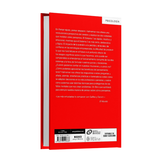 Pensar Rápido, Pensar Despacio - Daniel Kahneman