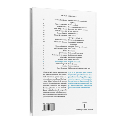 Elogio De La Educación - Mario Vargas Llosa