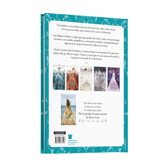 La Selección. Libro Para Colorear - Kiera Cass