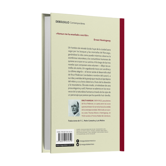 Trilogía Del Vagabundo - Knut Hamsun