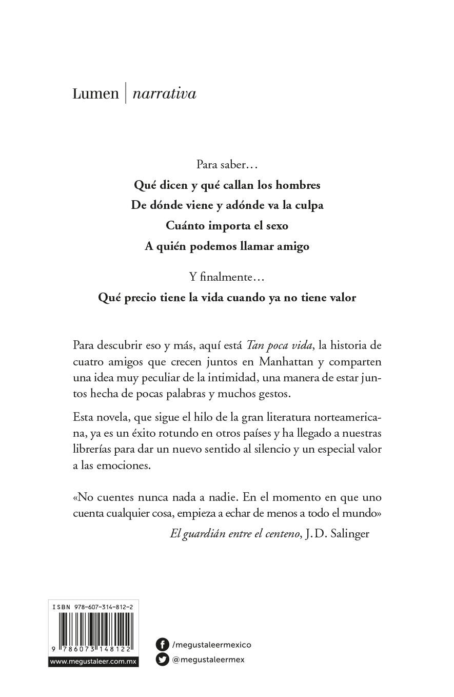 Tan Poca Vida - Hanya Yanagihara