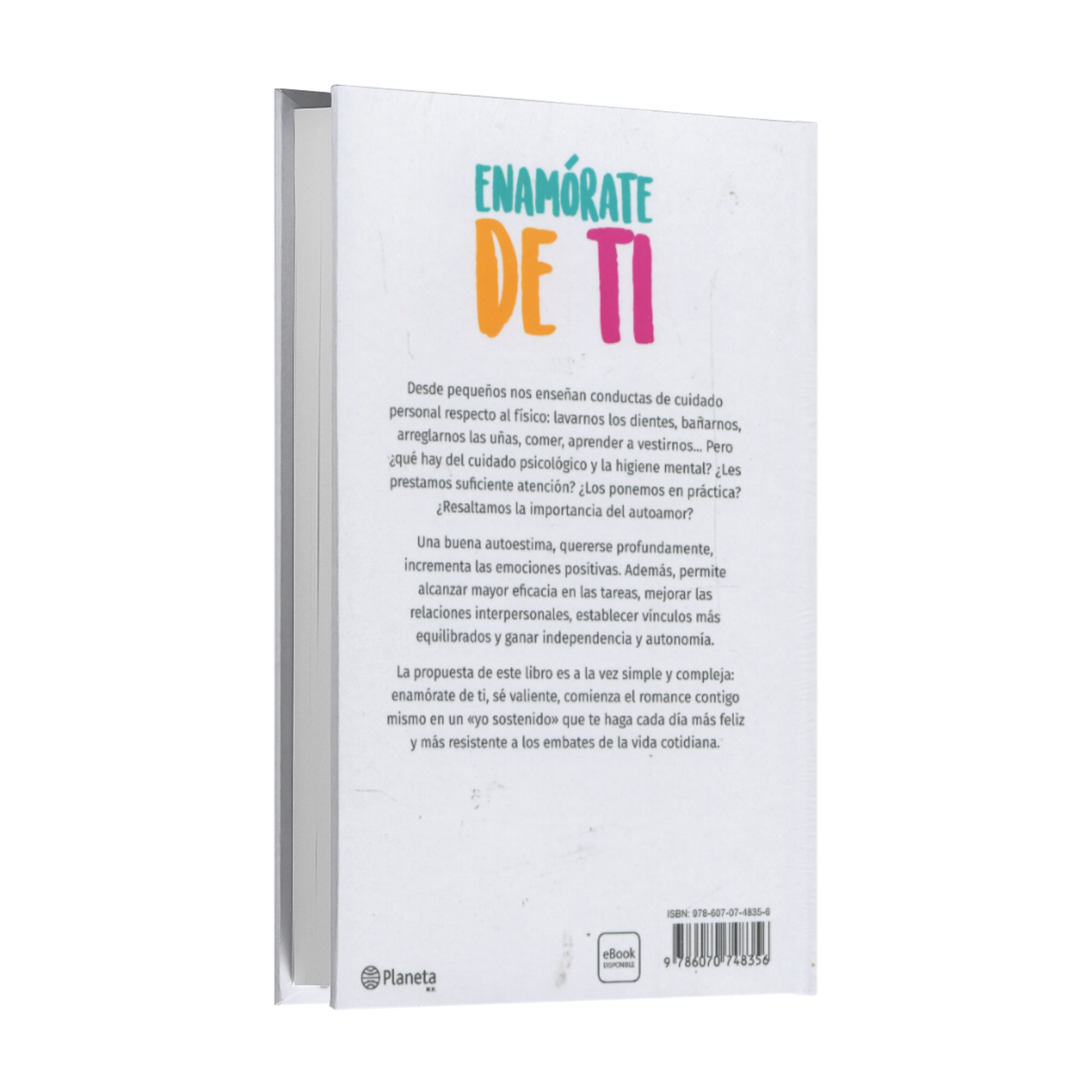 Enamórate De Ti. El Valor Imprescindible De La Autoestima Walter Ris