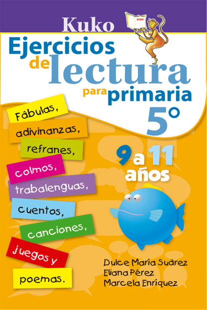 Kuko Ejercicios De Lectura Para Primaria 5