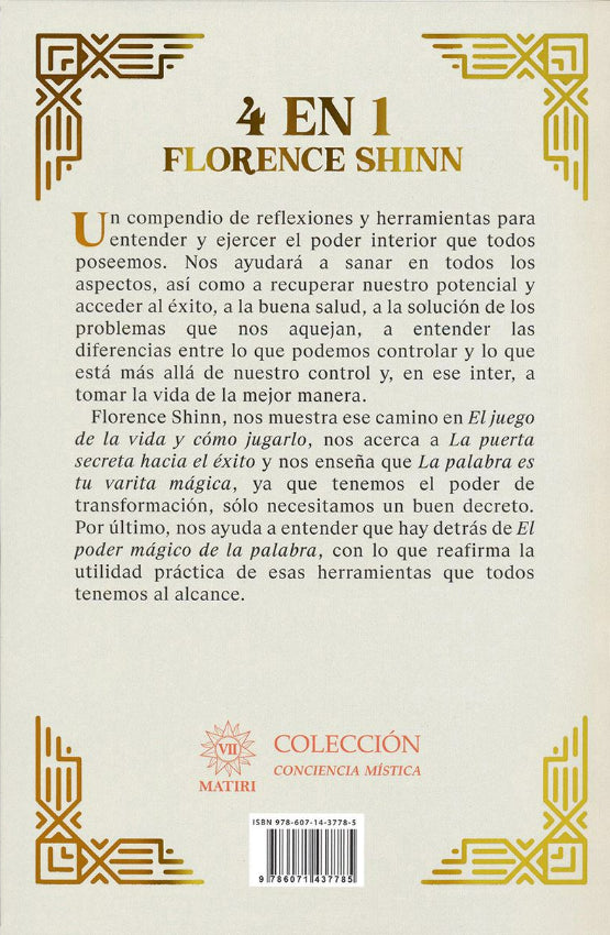 4 en 1 Florence Shinn - Florence Scovel