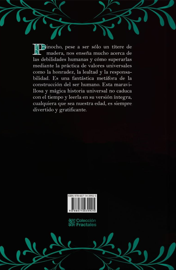 Pinocho - Carlo Collodi (Carlo Lorenzo Filippo Giovanni Lorenzini)