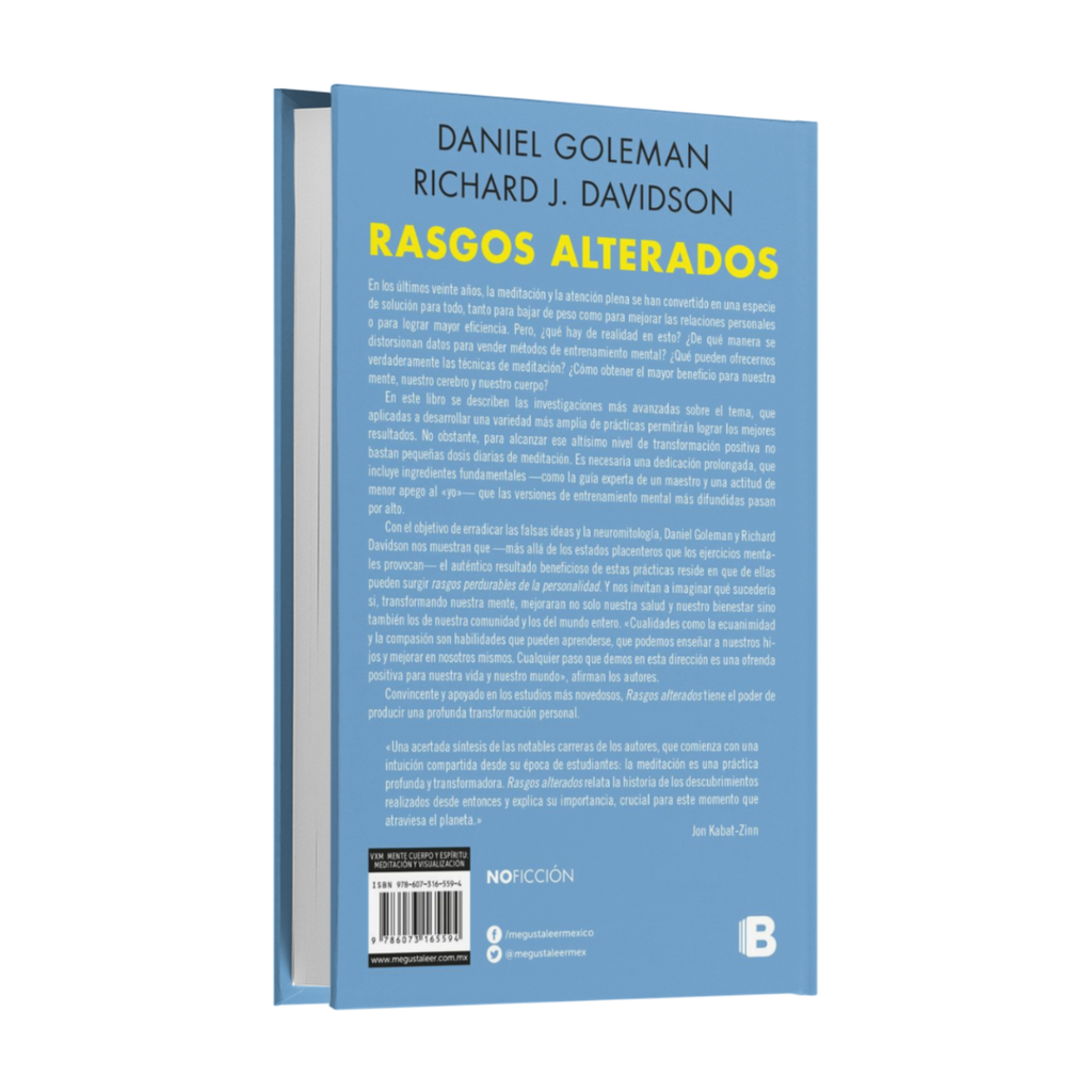 Rasgos Alterados - Daniel Goleman / Richard J. Davidson