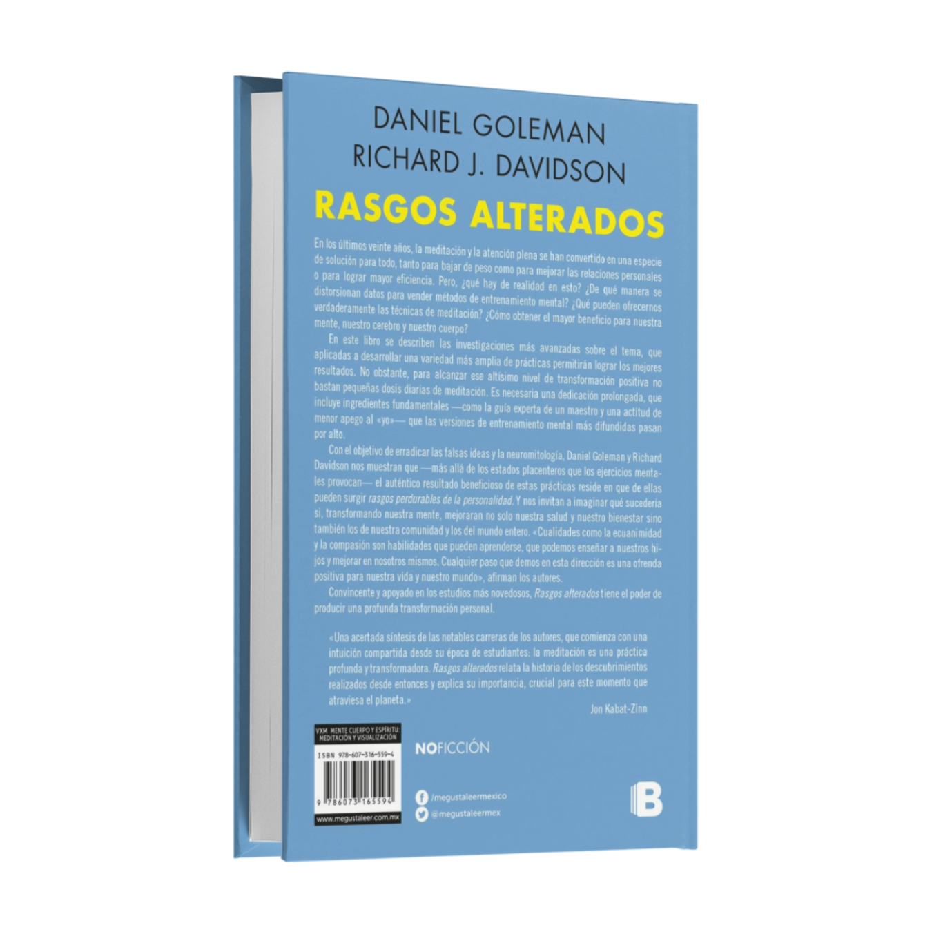 Rasgos Alterados - Daniel Goleman / Richard J. Davidson