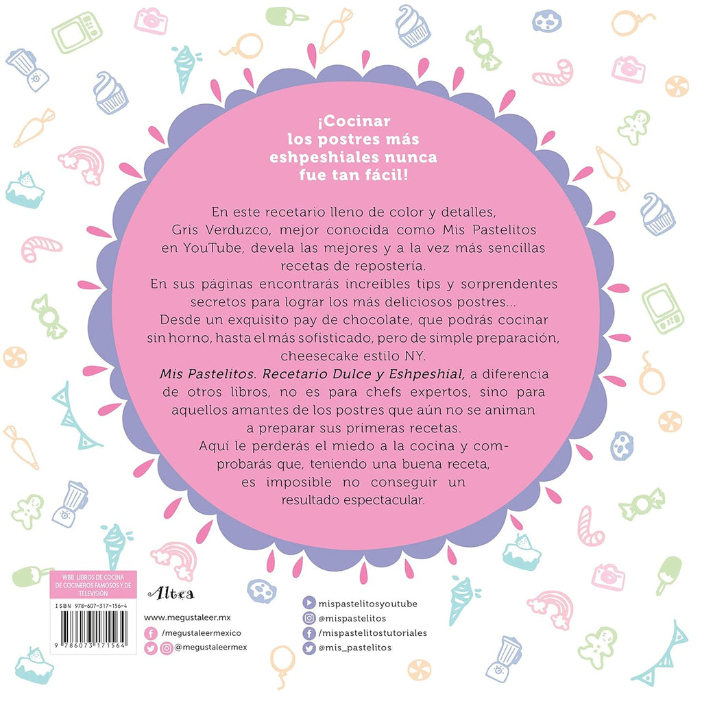 Mis Pastelitos Recetario Dulce Y Eshpeshial - Gris Verdusco