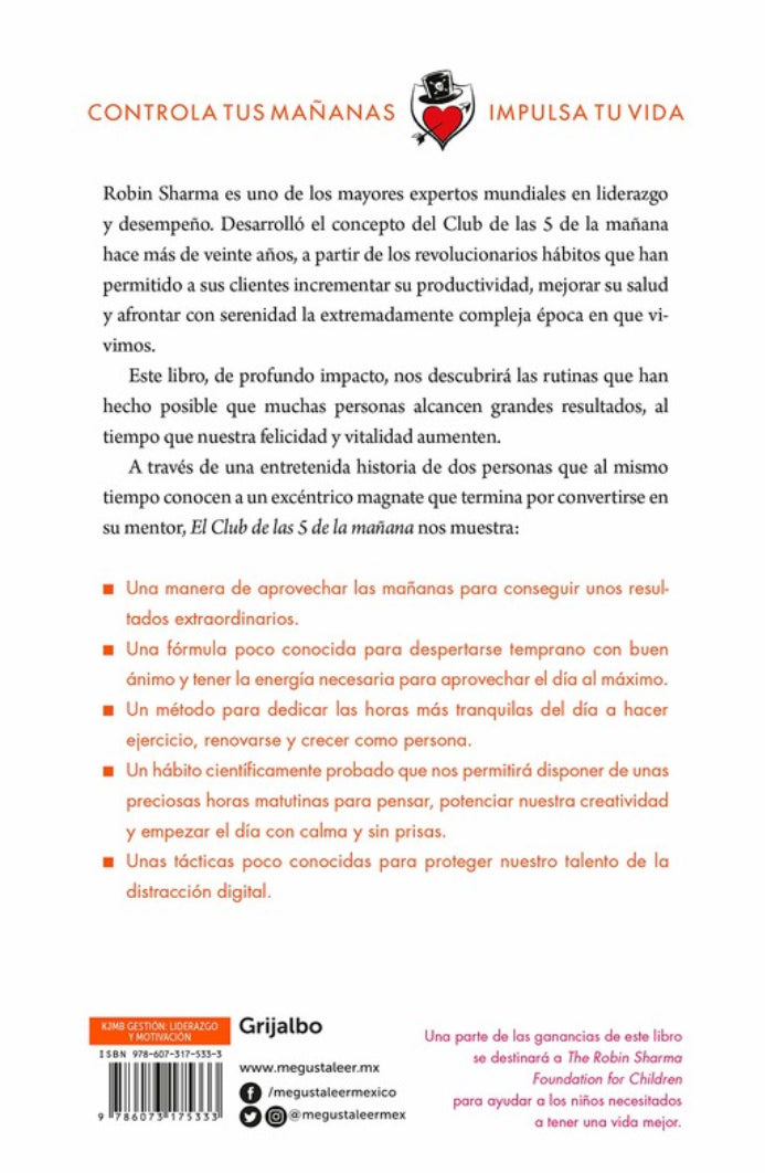 El Club De Las 5 De La Mañana - Robin S. Sharma