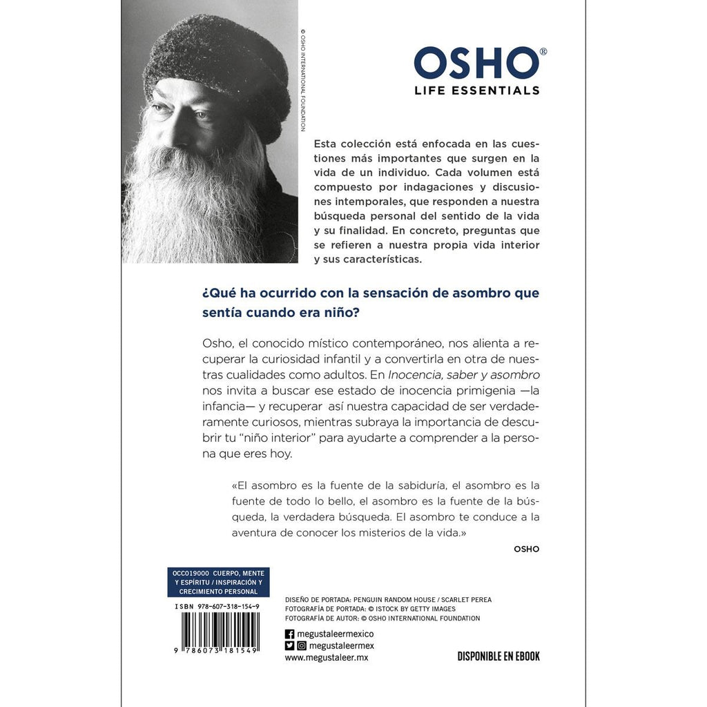 Inocencia, Saber Y Asombro - Osho