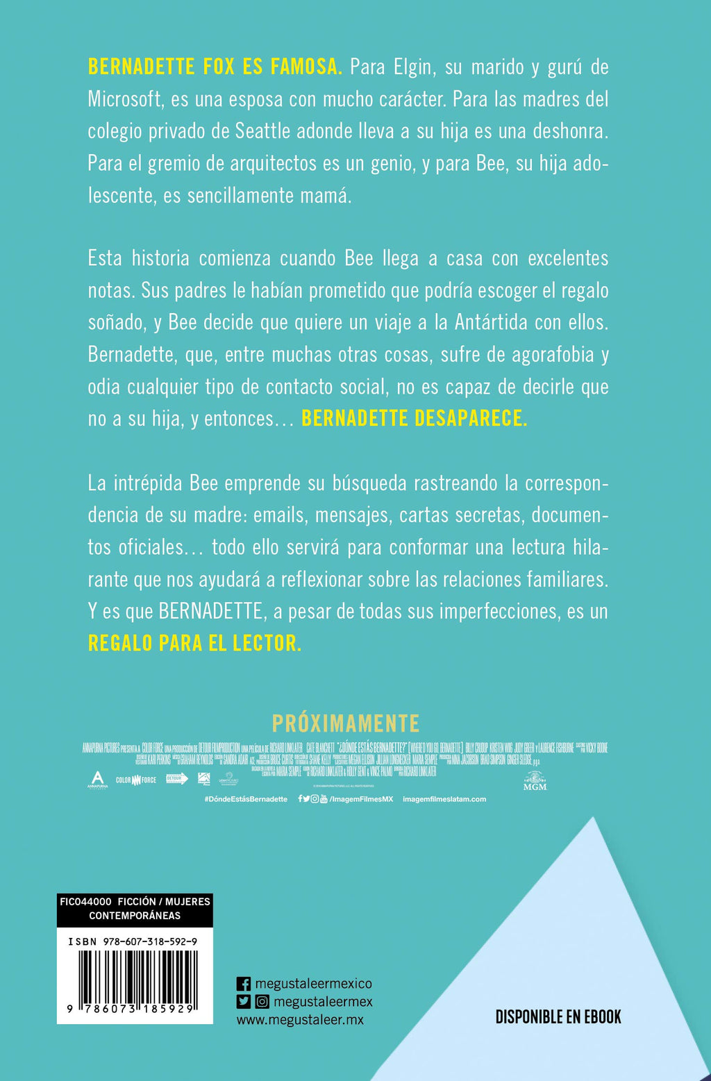 ¿Dónde Estás, Bernadette? - Maria Semple