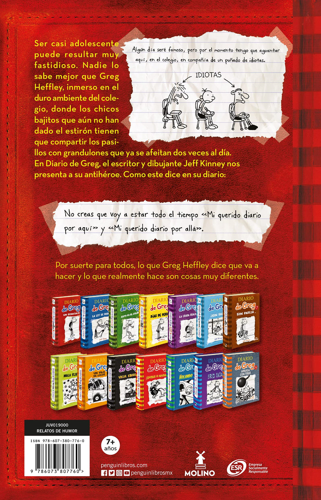 Diario De Greg 1. Un Renacuajo - Jeff Kinney