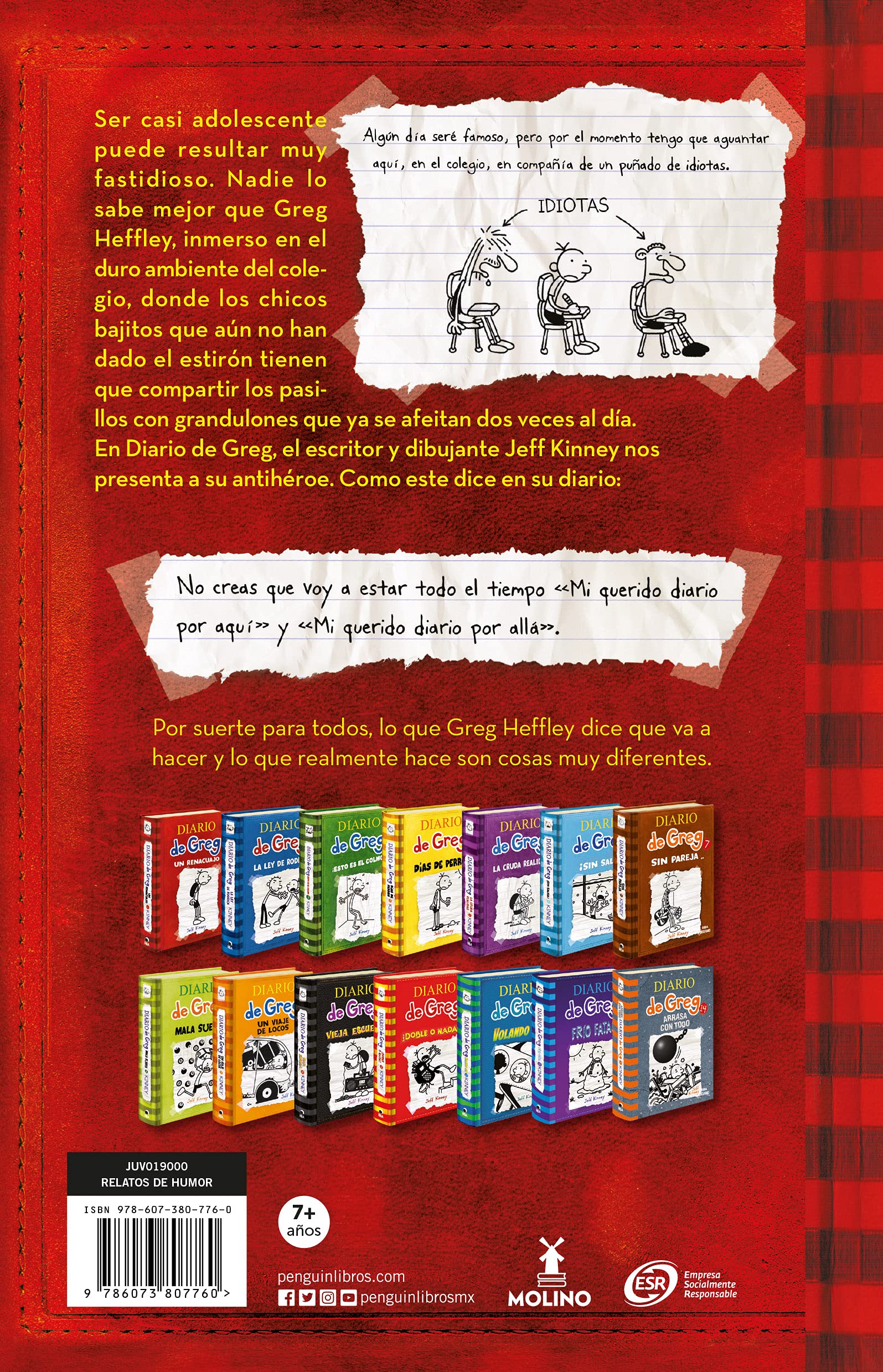 Diario De Greg 1. Un Renacuajo - Jeff Kinney