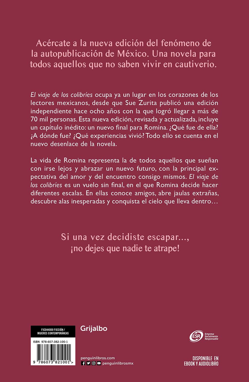 El Viaje De Los Colibríes - Sue Zurita