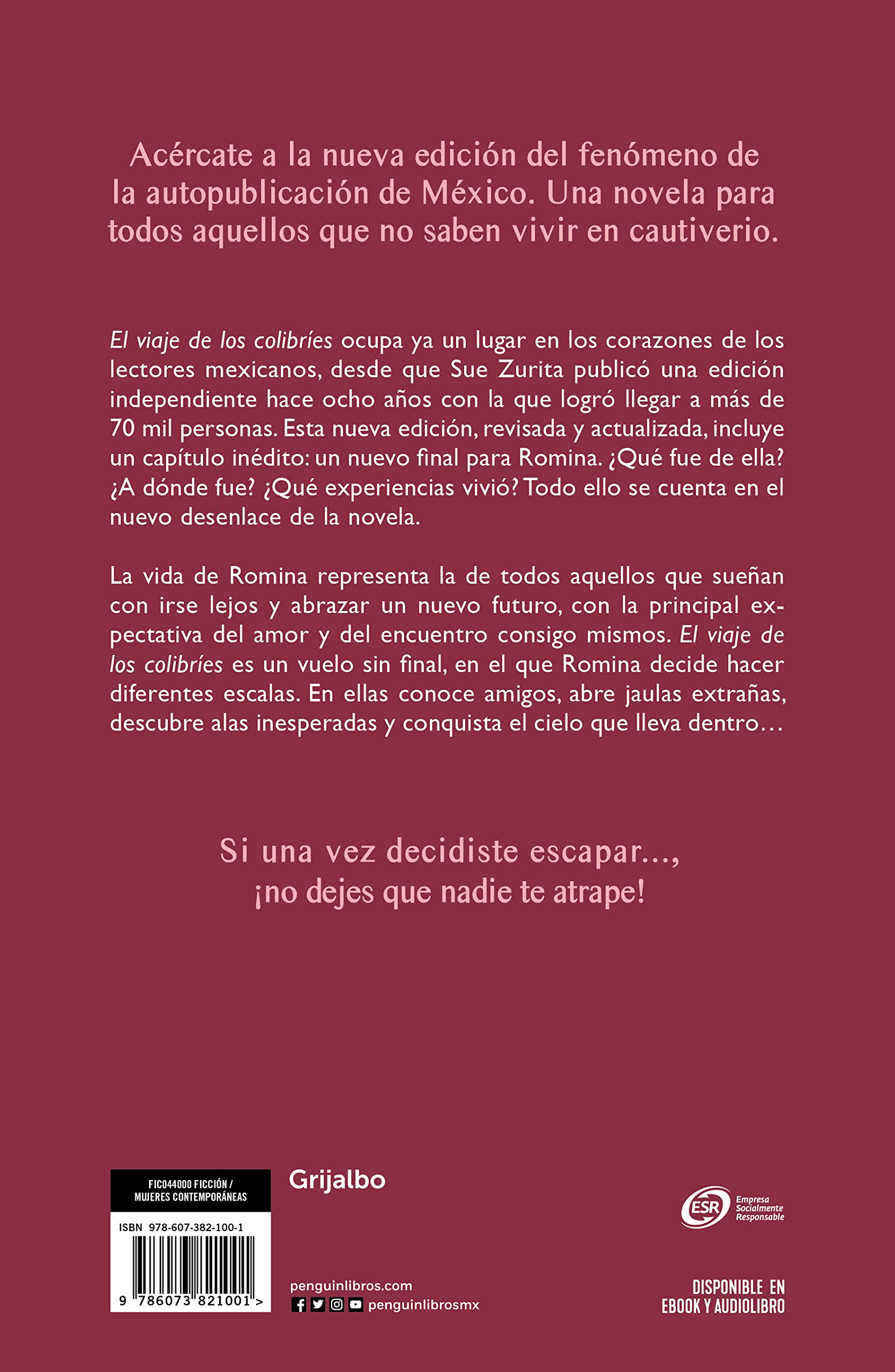 El Viaje De Los Colibríes - Sue Zurita