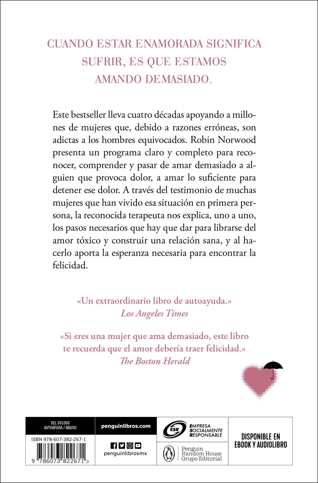 Las Mujeres Que Aman Demasiado - Robin Norwood