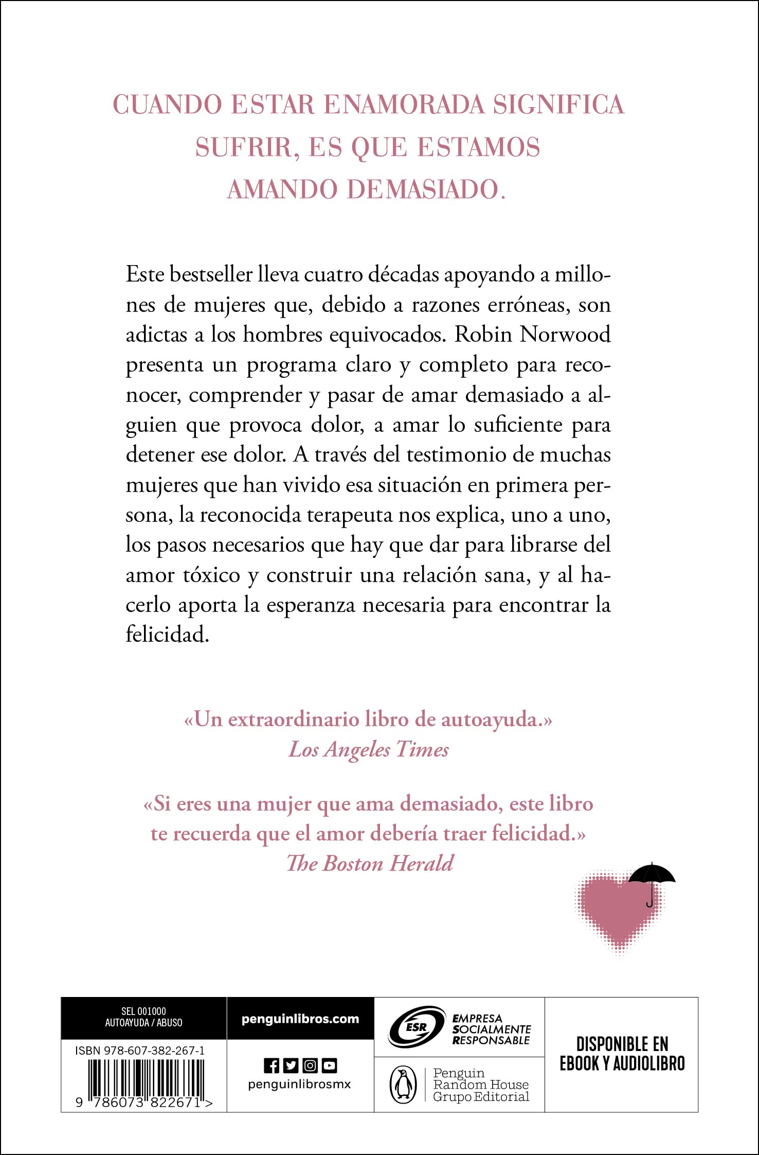 Las Mujeres Que Aman Demasiado - Robin Norwood