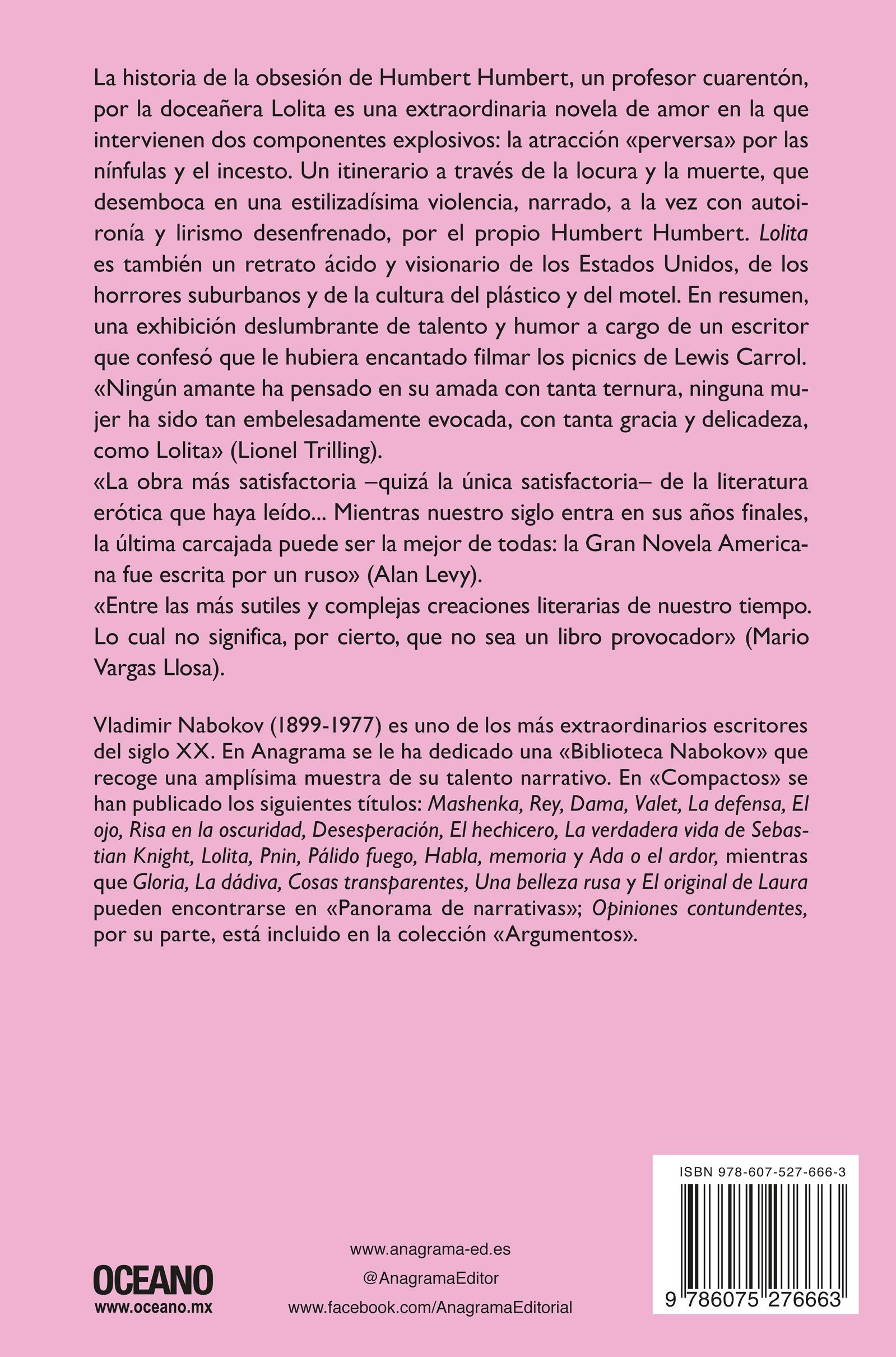 Lolita - Vladimir Nabokov