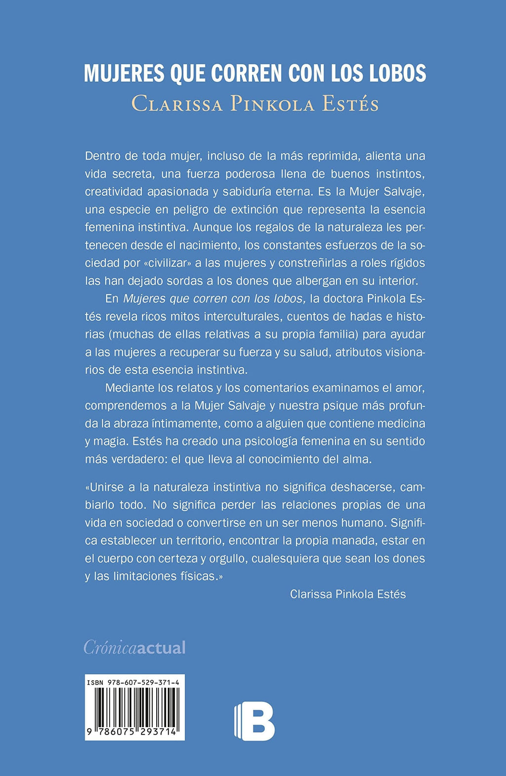 Mujeres Que Corren Con Lobos - Clarissa Pinkola Estés