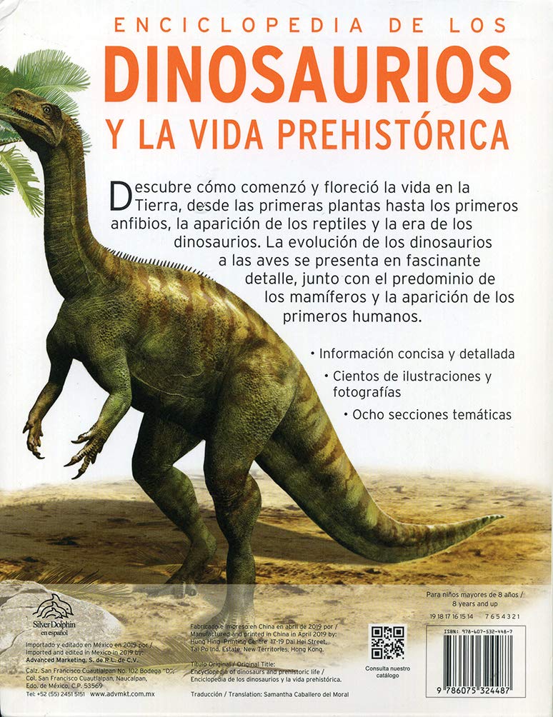 Enciclopedia De Los Dinosaurios Y La Vida Prehistórica - Steve Parker
