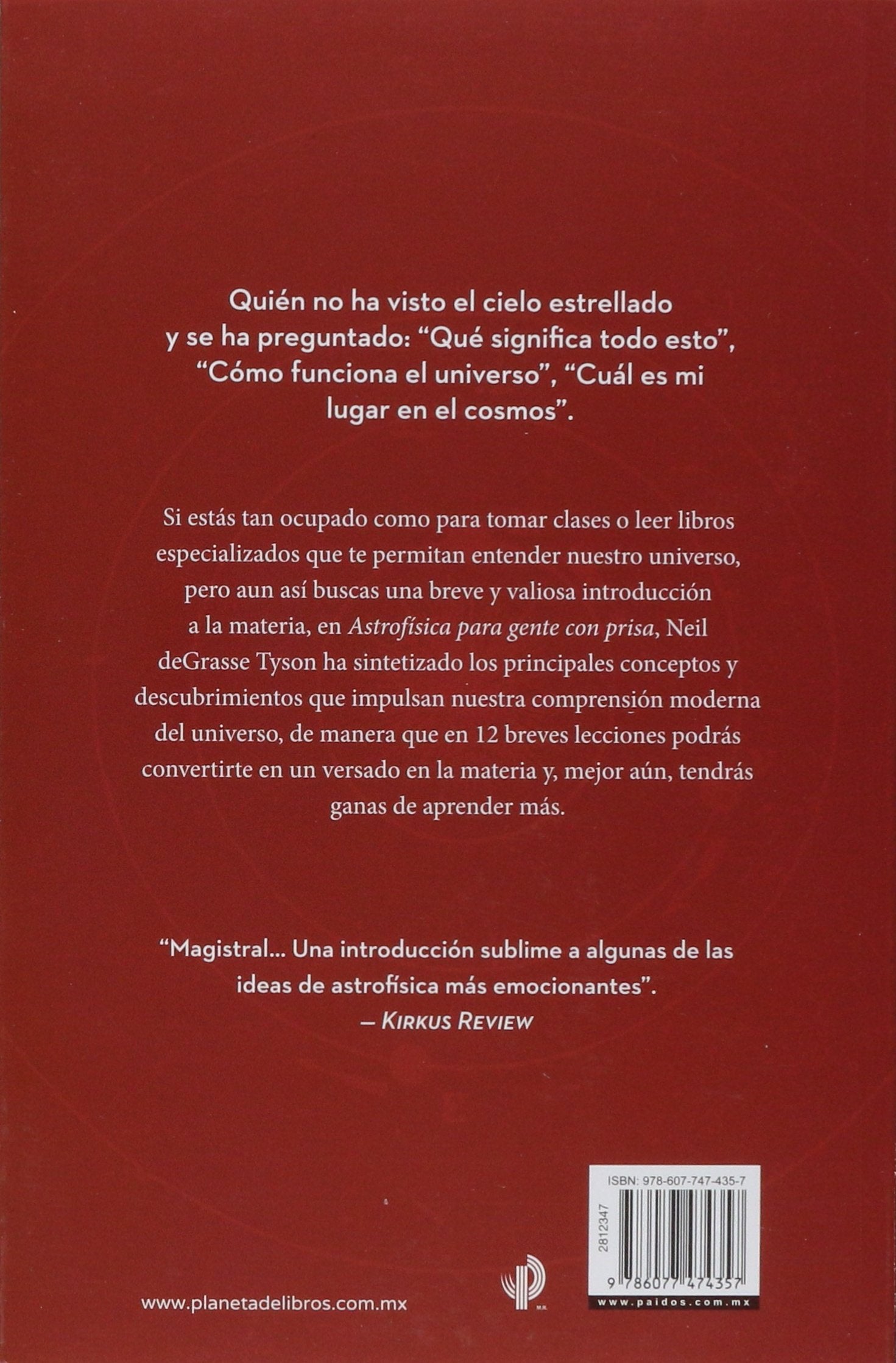 Astrofísica Para Gente Con Prisa - Neil DeGrasse Tyson