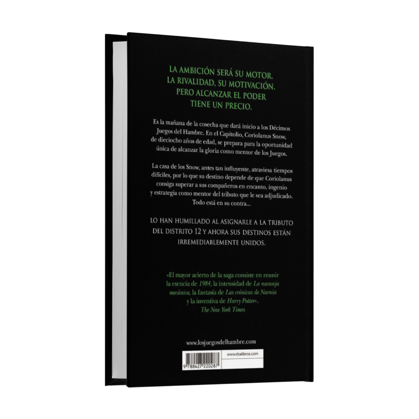 Balada De Pájaros Cantores Y Serpientes. Los Juegos Del Hambre Libro 0 - Suzanne Collins