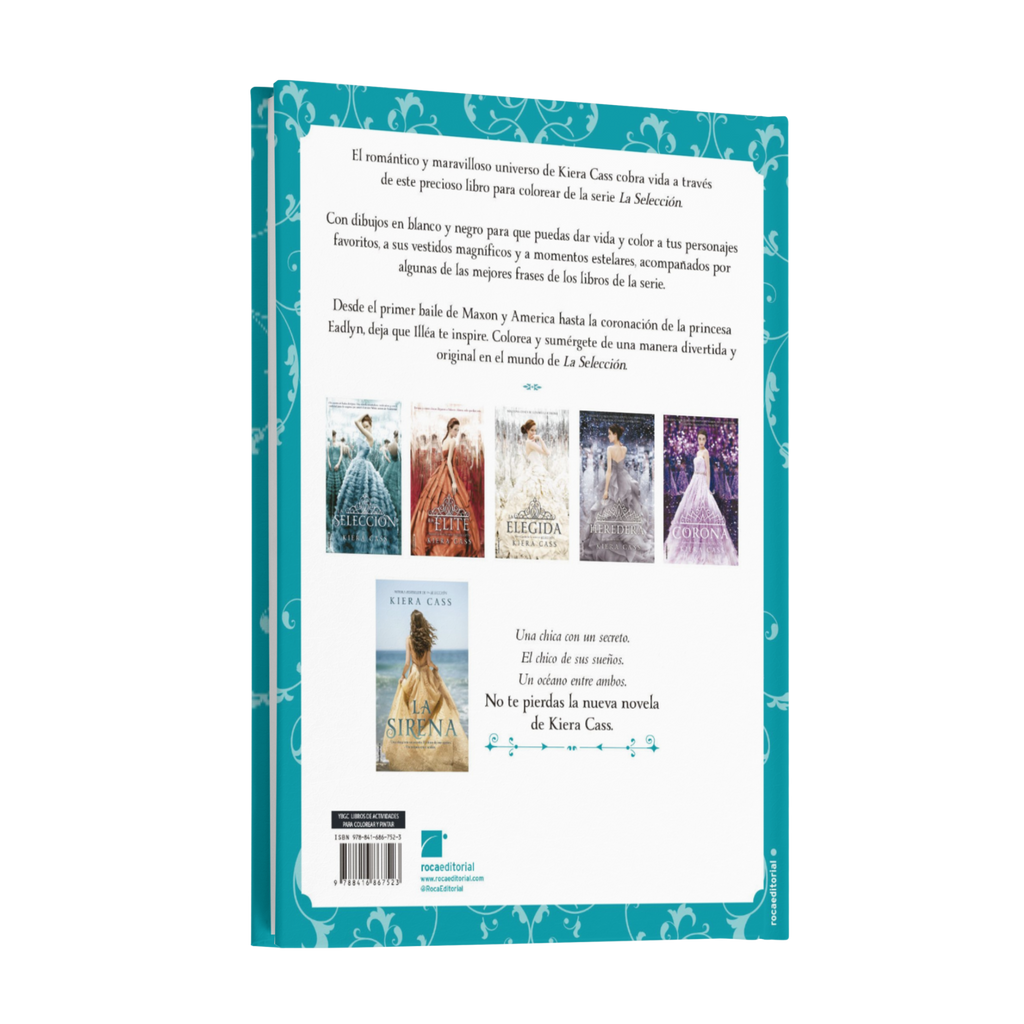 La Selección. Libro Para Colorear - Kiera Cass