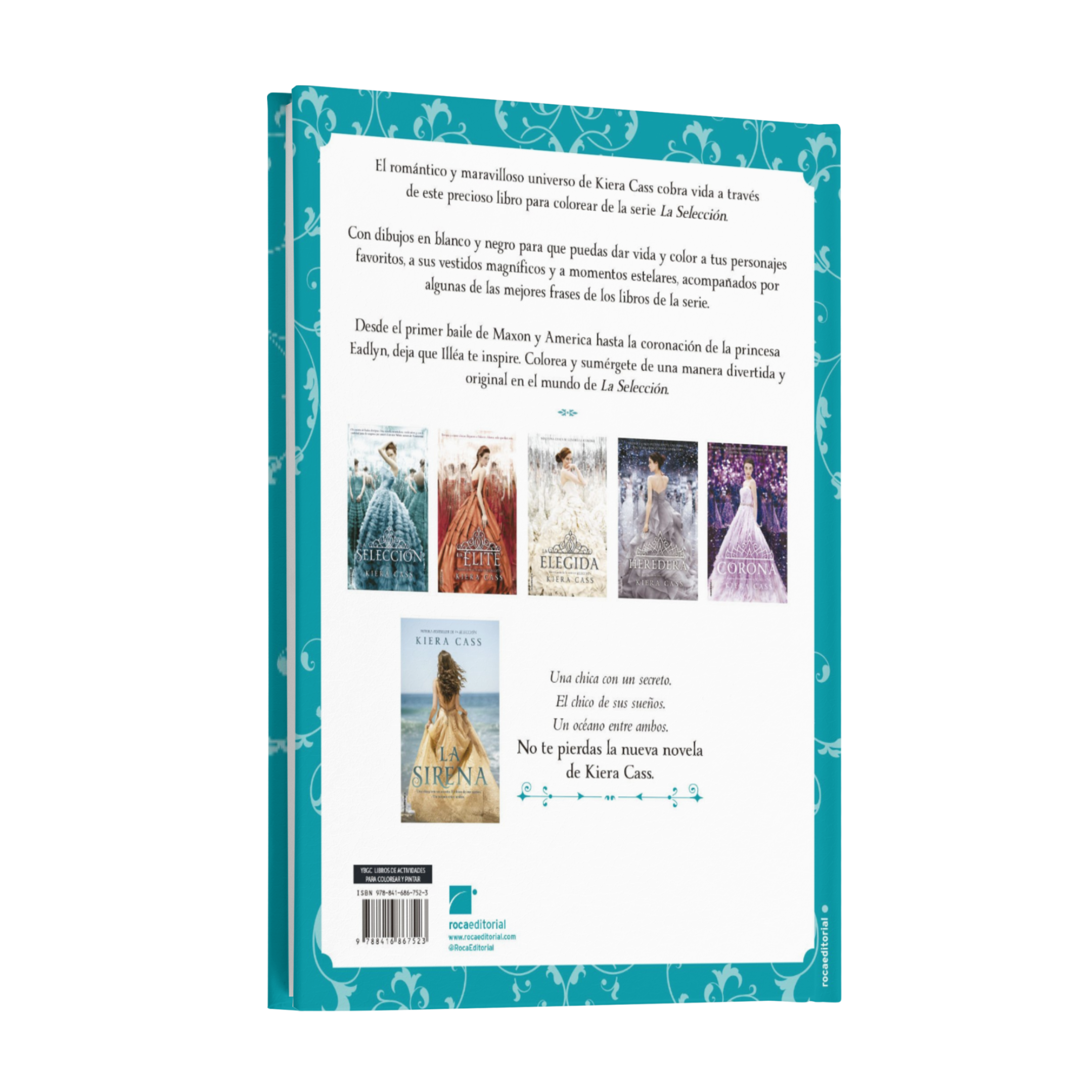 La Selección. Libro Para Colorear - Kiera Cass