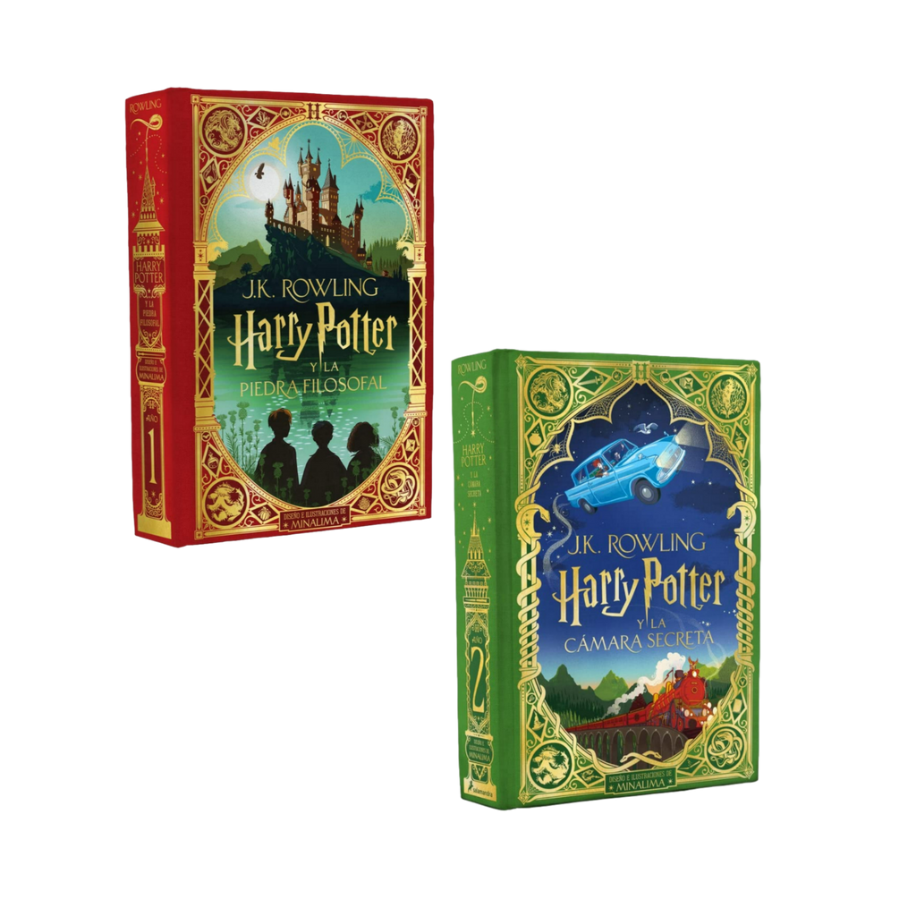 Pack Harry Potter 1 Y 2. Ediciones Ilustradas y Pop Up Minalima - J. K. Rowling (Joanne Kathleen Rowling)