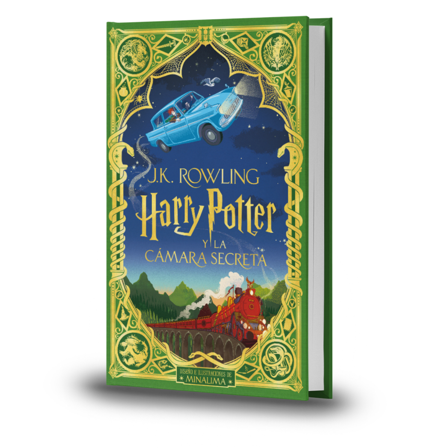 Harry Potter Y La Cámara Secreta. Edición Ilustrada Minalima - J. K. Rowling