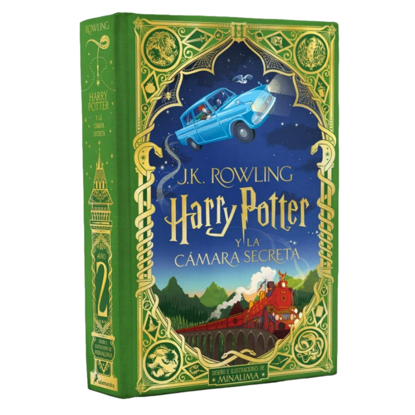 Harry Potter Y La Cámara Secreta. Edición Ilustrada Minalima - J. K. Rowling