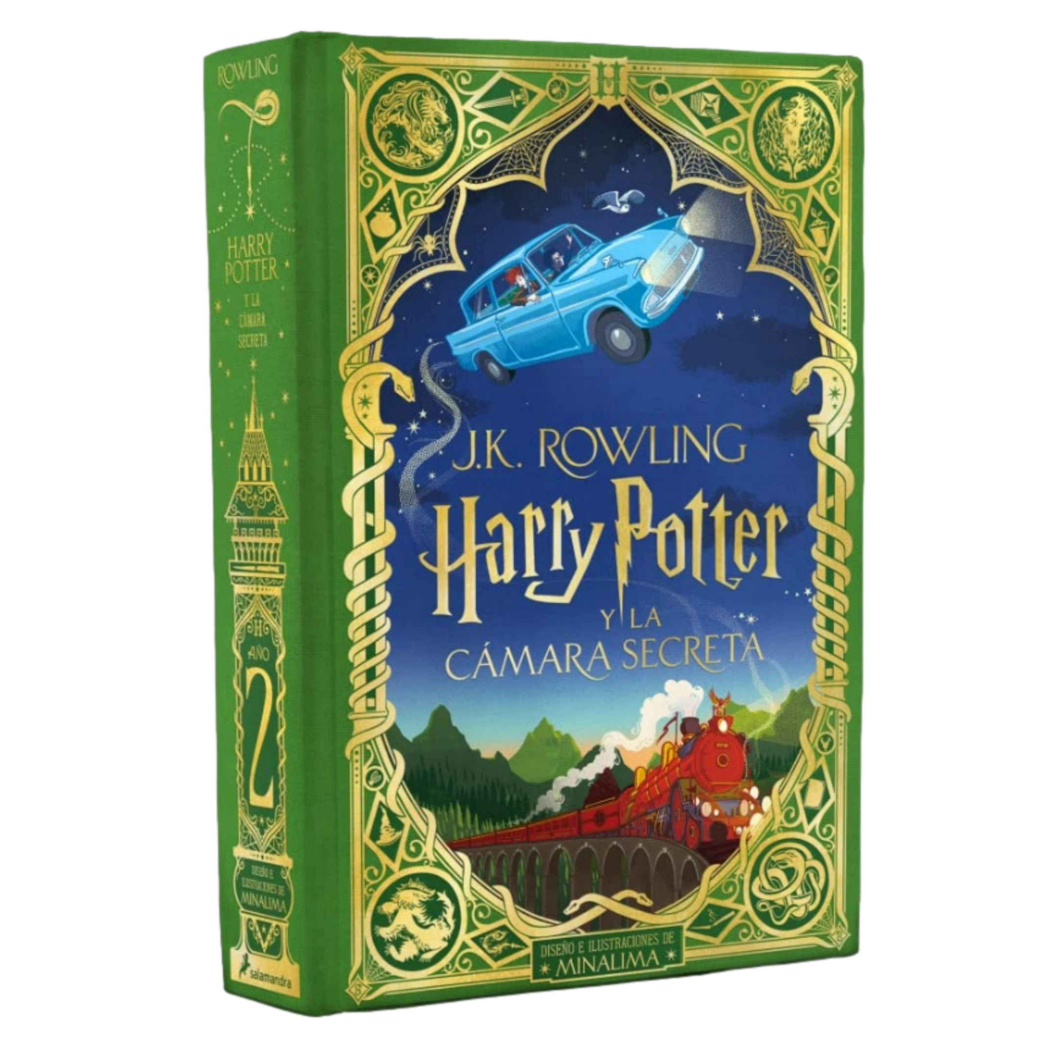 Harry Potter Y La Cámara Secreta. Edición Ilustrada Minalima - J. K. Rowling