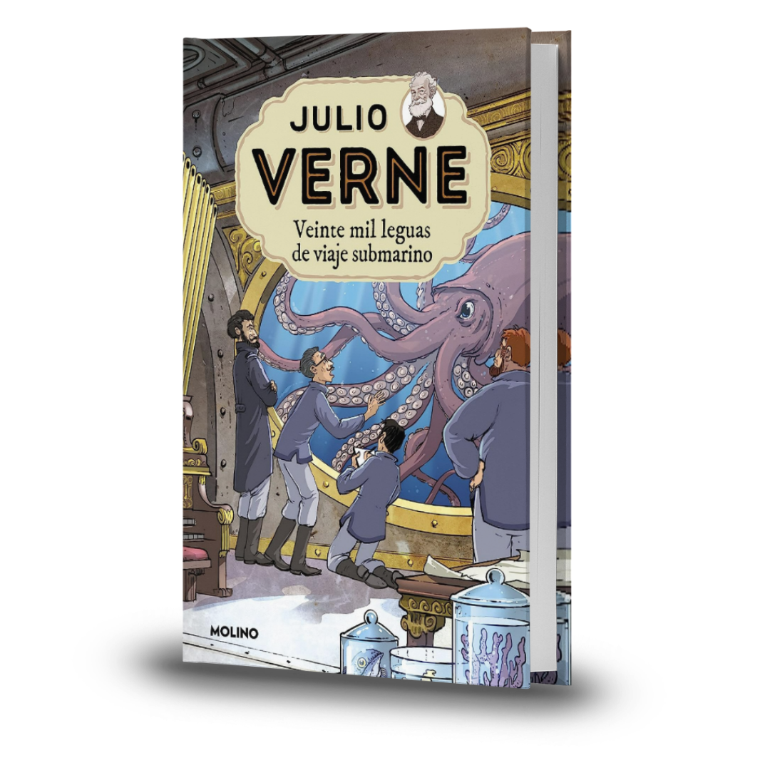 Veinte Mil Leguas De Viaje Submarino - Julio Verne