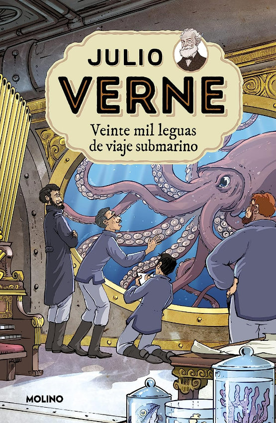 Veinte Mil Leguas De Viaje Submarino - Julio Verne