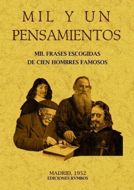 Mil Y Un Pensamientos. Edición Facsimil - Anónimo