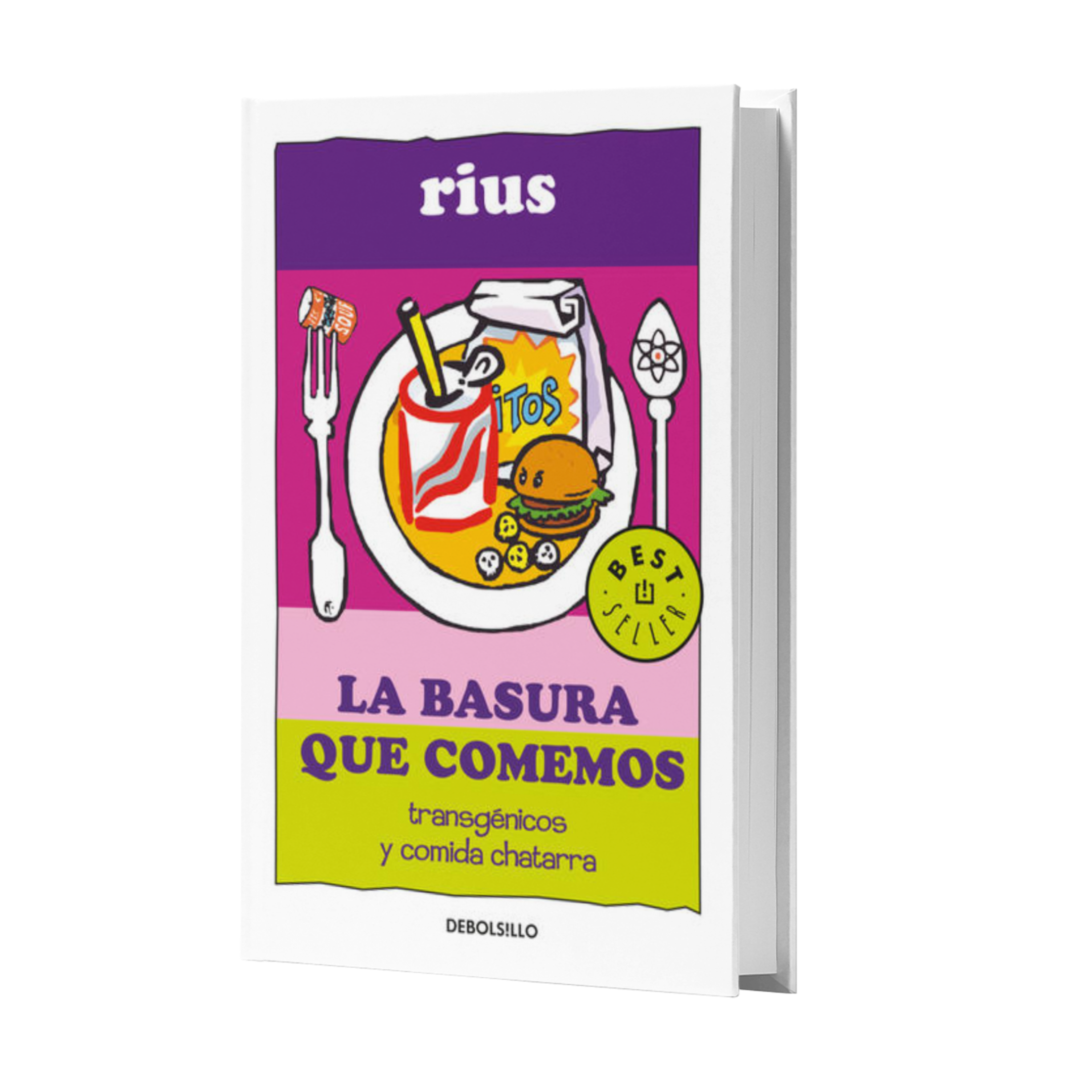 La Basura Que Comemos - Rius (Eduardo Del Rio) – Lienzo Librería