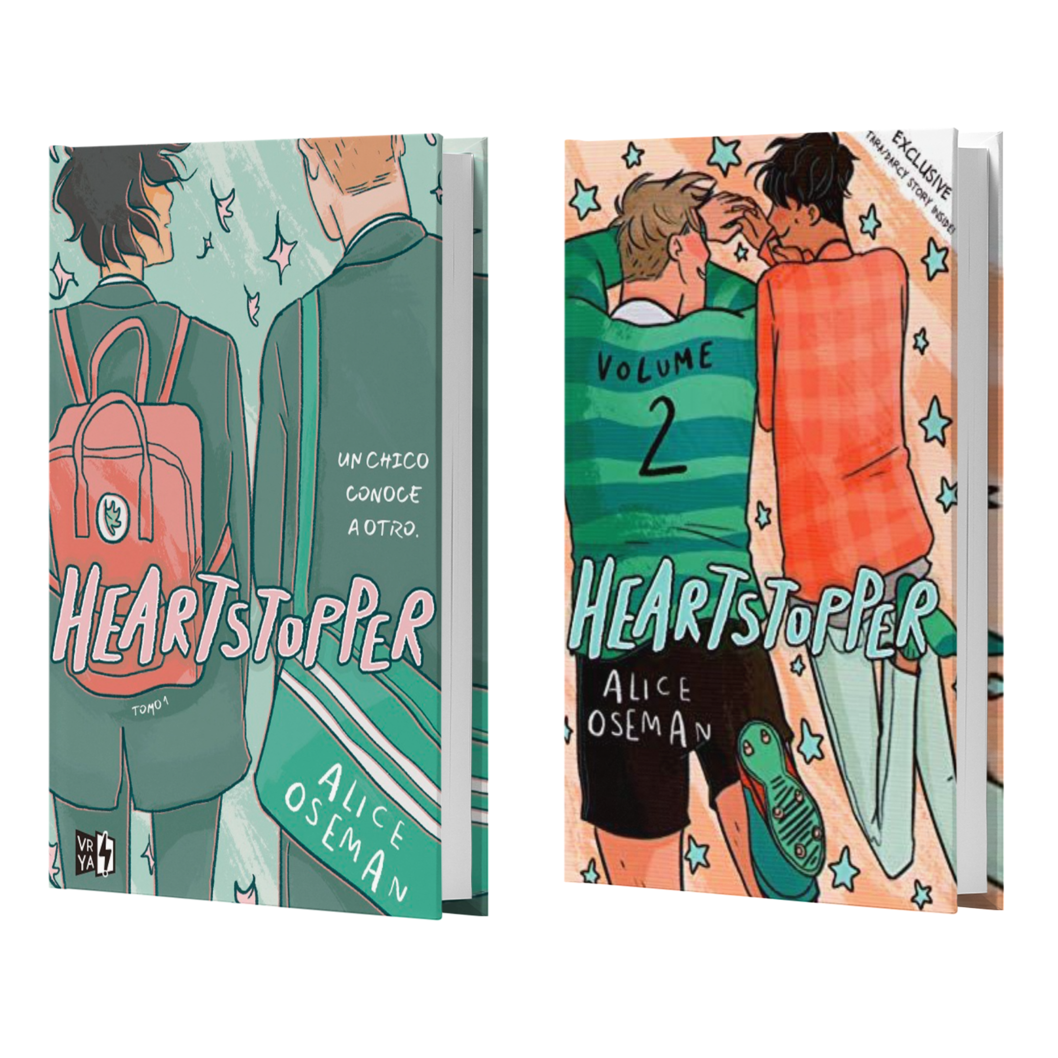 Paquete Heartstopper 1 Y 2 - Alice Oseman
