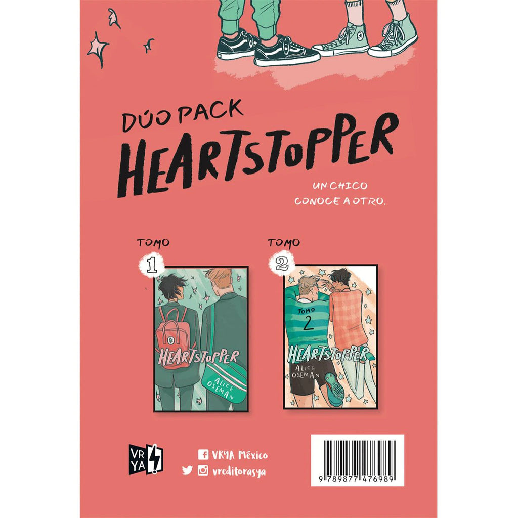 Paquete Heartstopper 1 Y 2 - Alice Oseman