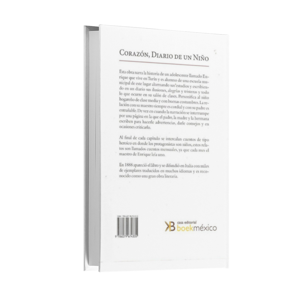 Corazón Diario De Un Niño - Edmondo De Amicis