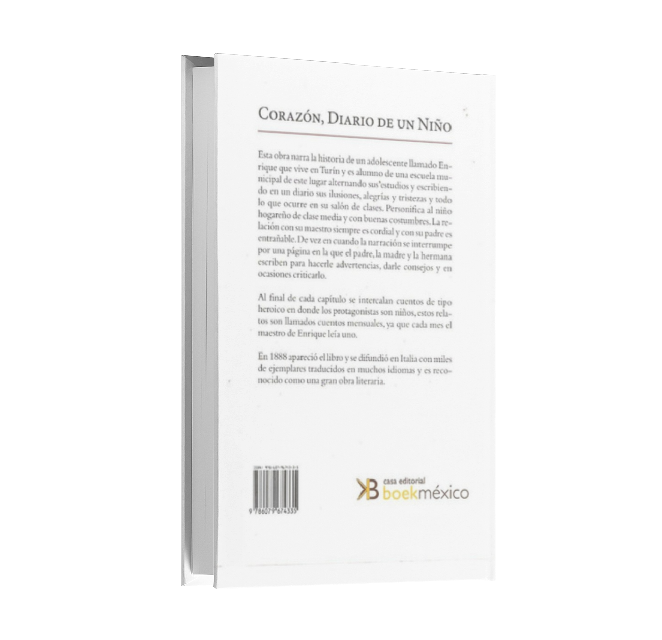 Corazón Diario De Un Niño - Edmondo De Amicis